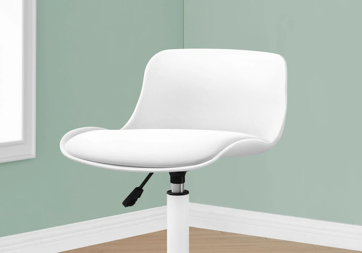 Kids Low-Back Office Chair | Ergonomic Design | Adjustable Height | 360 Degree Swivel
