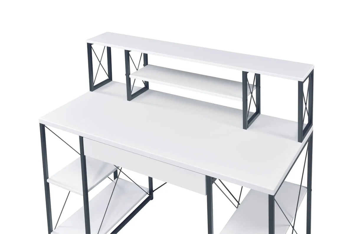 Writing Desk | Spacious Drawer | Eight Compartments | Three Finishes