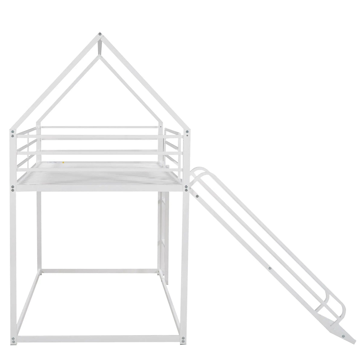 Bunk Bed | Playhouse Design | Built In Slide | Twin Over Twin