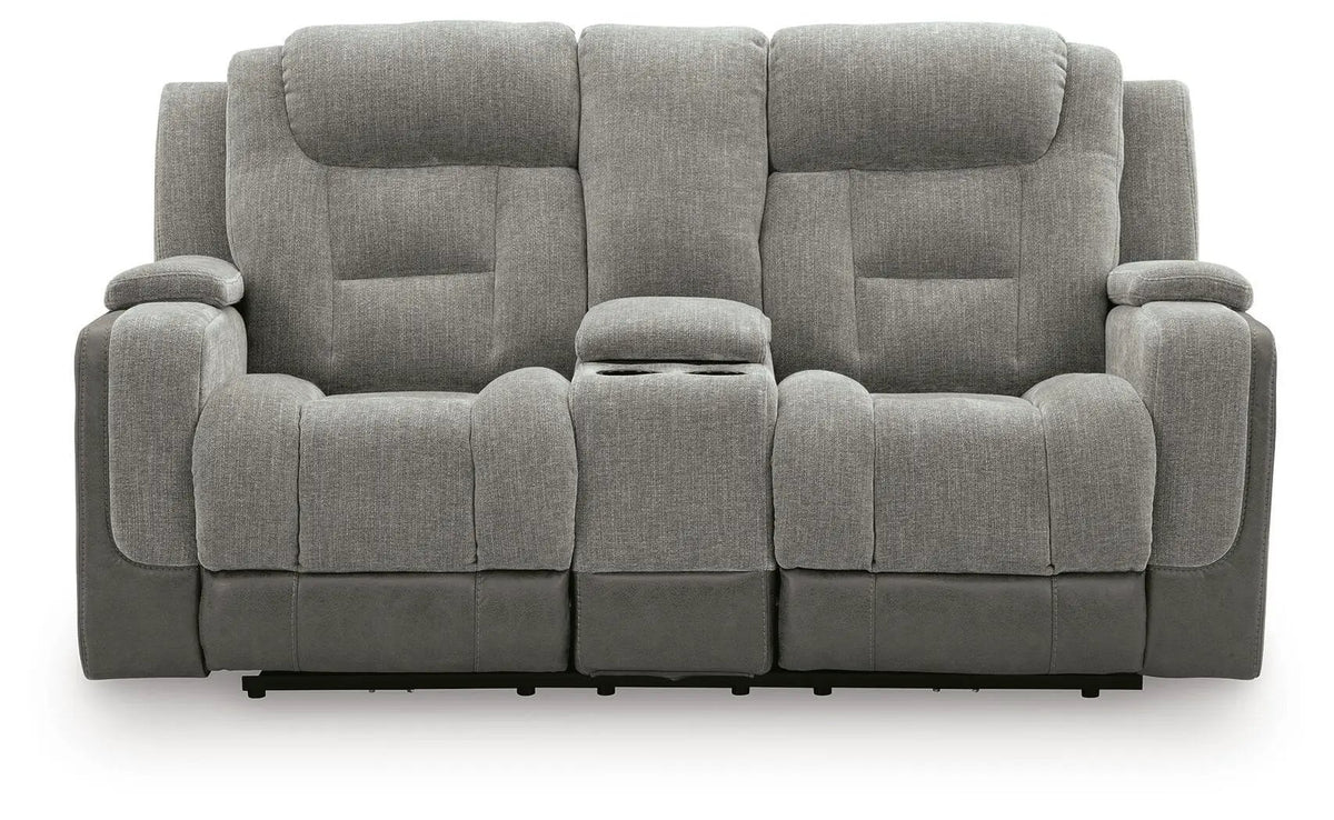 Power Reclining Loveseat | Zero Gravity | Adjustable Headrest