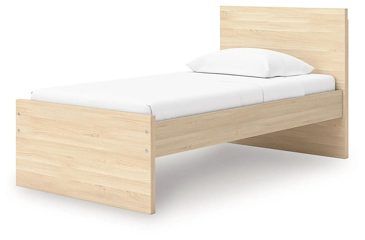 Onita Panel Platform Bed | Minimal Design | Ultra-Clean Lines | Easy-Elegant Solid Finish