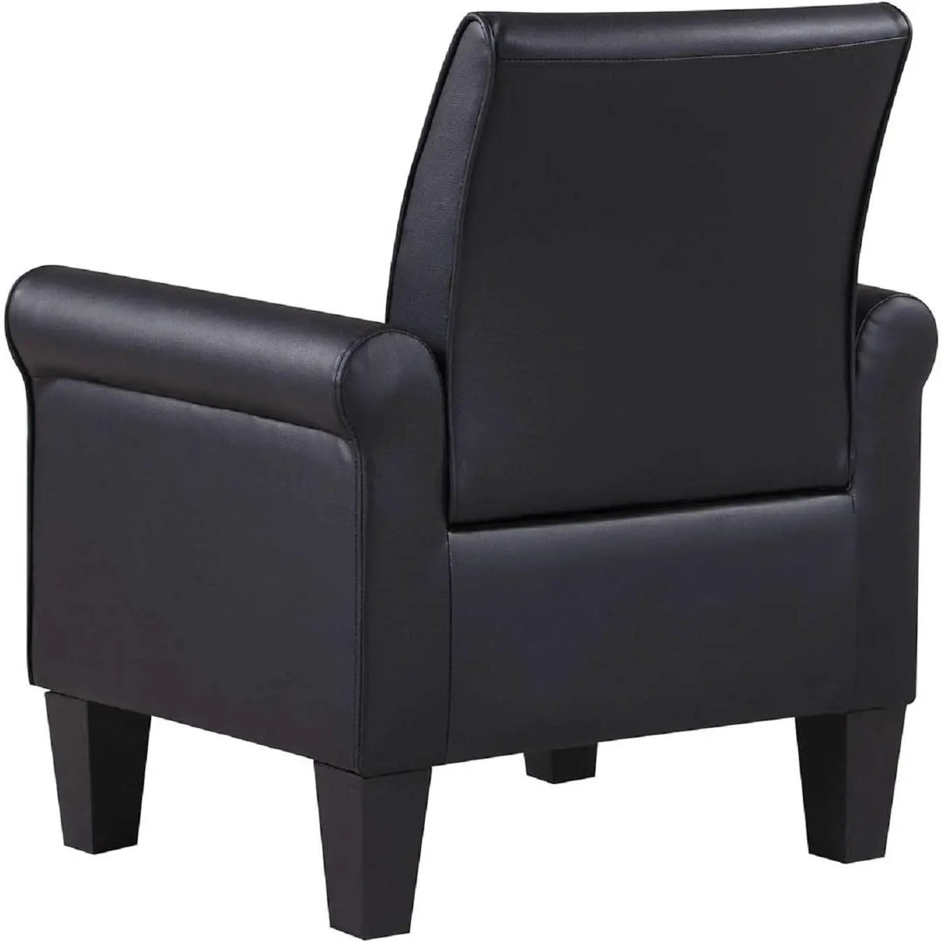 Black Accent Chair Modern Design For Living Room Furniture from PriceLows™