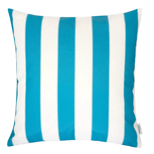 Horizon Stripe Pillow | Outdoor And Indoor Use | Water-Resistant Fabric | Removable Cover