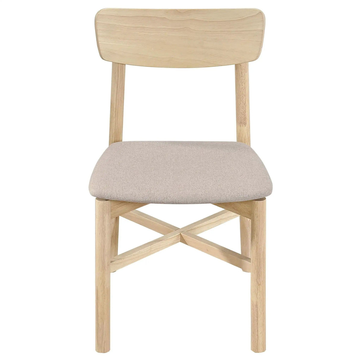 Parkridge Dining Side Chair White Washed (Set of 2) | 18.75 x 20.75 x 31.5 in | Engineered Wood | Dining Room