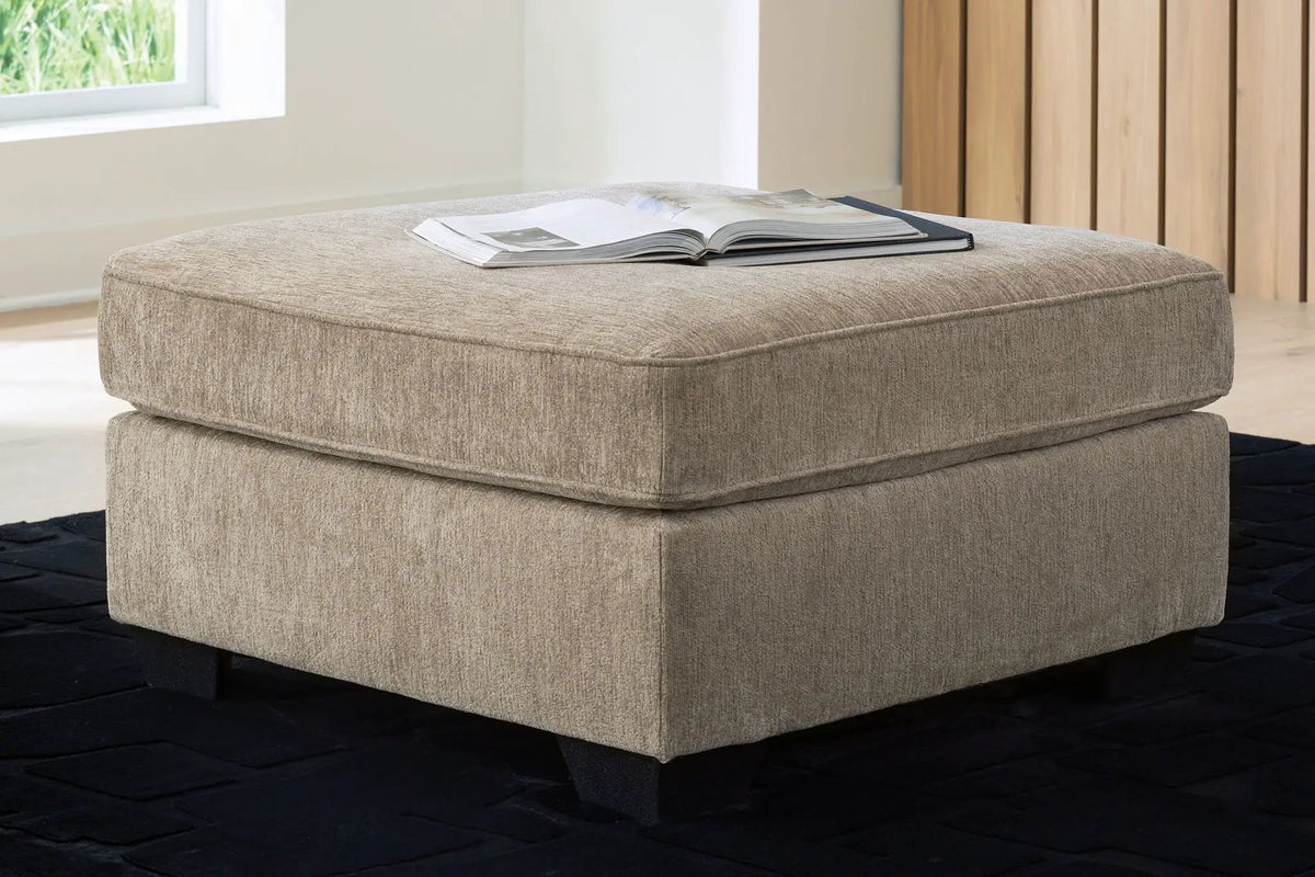 Accent Ottoman | Graphite | Contemporary Design | Oversized