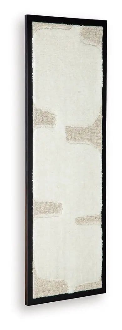 Kadworth Wall Decor | 20 x 1 x 56 in | Polyester & Wool | Taupe