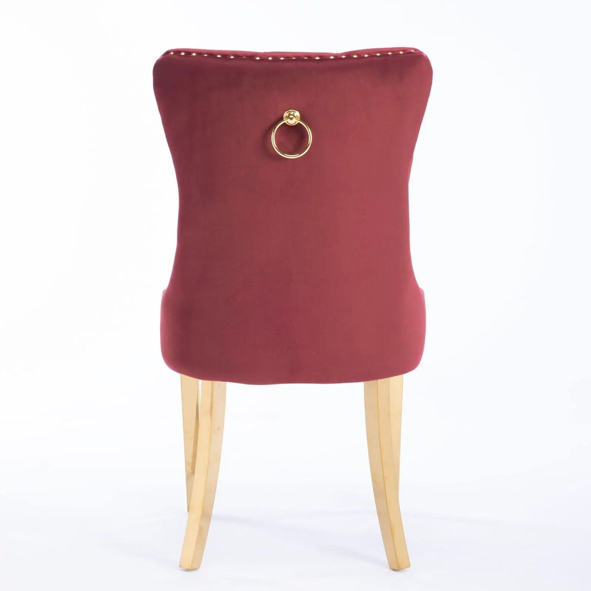 Dining Chair | Tufted Upholstery | Solid Wood Frame | Set Of 2