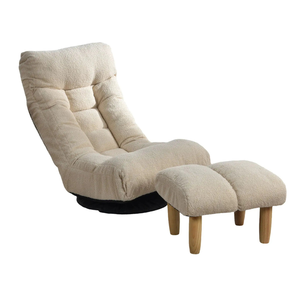 Adjustable Reclining Floor Chair | Metal Frame | Folding