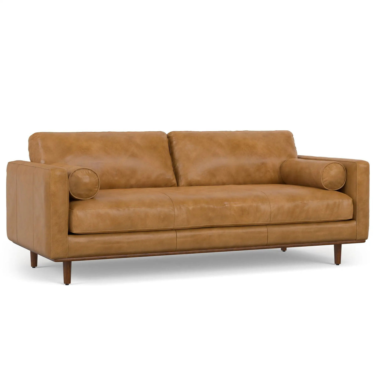 Morrison Upholstered Sofa | Recycled Blend Fabric | Single Bench Seat Cushion | 72 Inch Length
