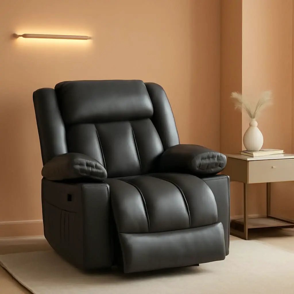 Electric Lift Recliner Chair For Seniors Grey Single Motor from PriceLows™