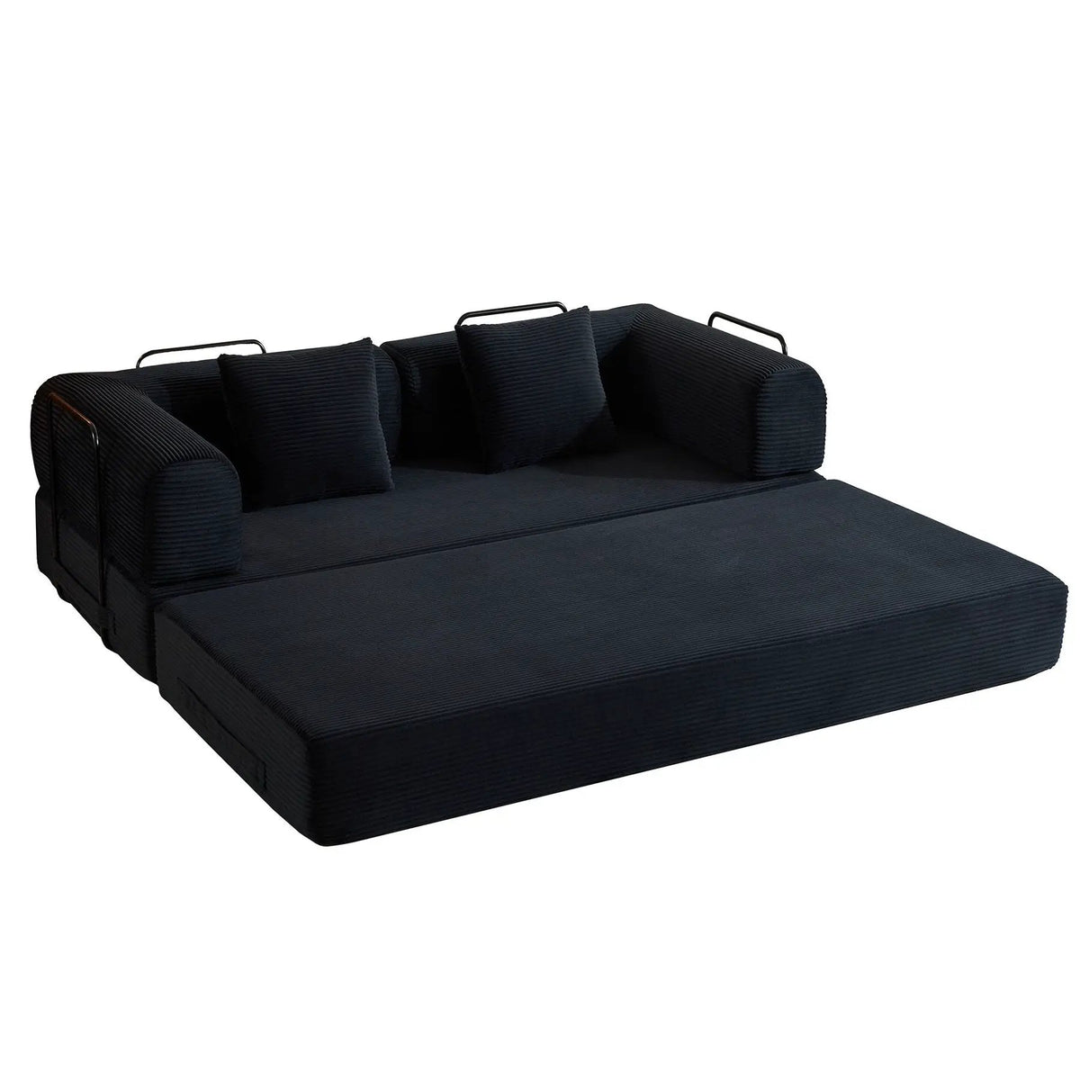 Convertible Sleeper Sofa Bed | 35D High Density Foam | 4 In 1 Design