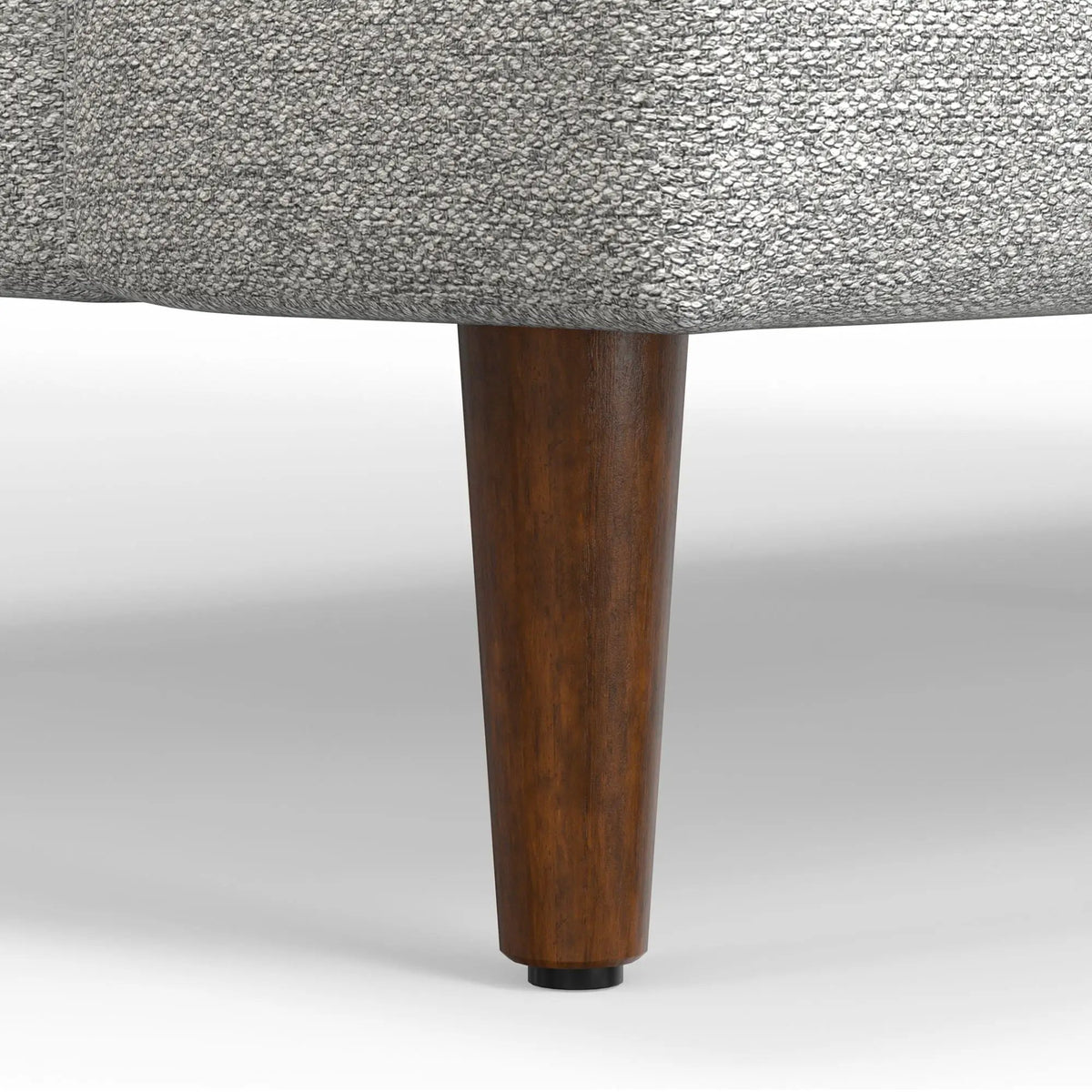 Livingston Upholstered Sofa | Genuine Aniline Leather | 7 Inch Thick Cushions | 76 Inch Length