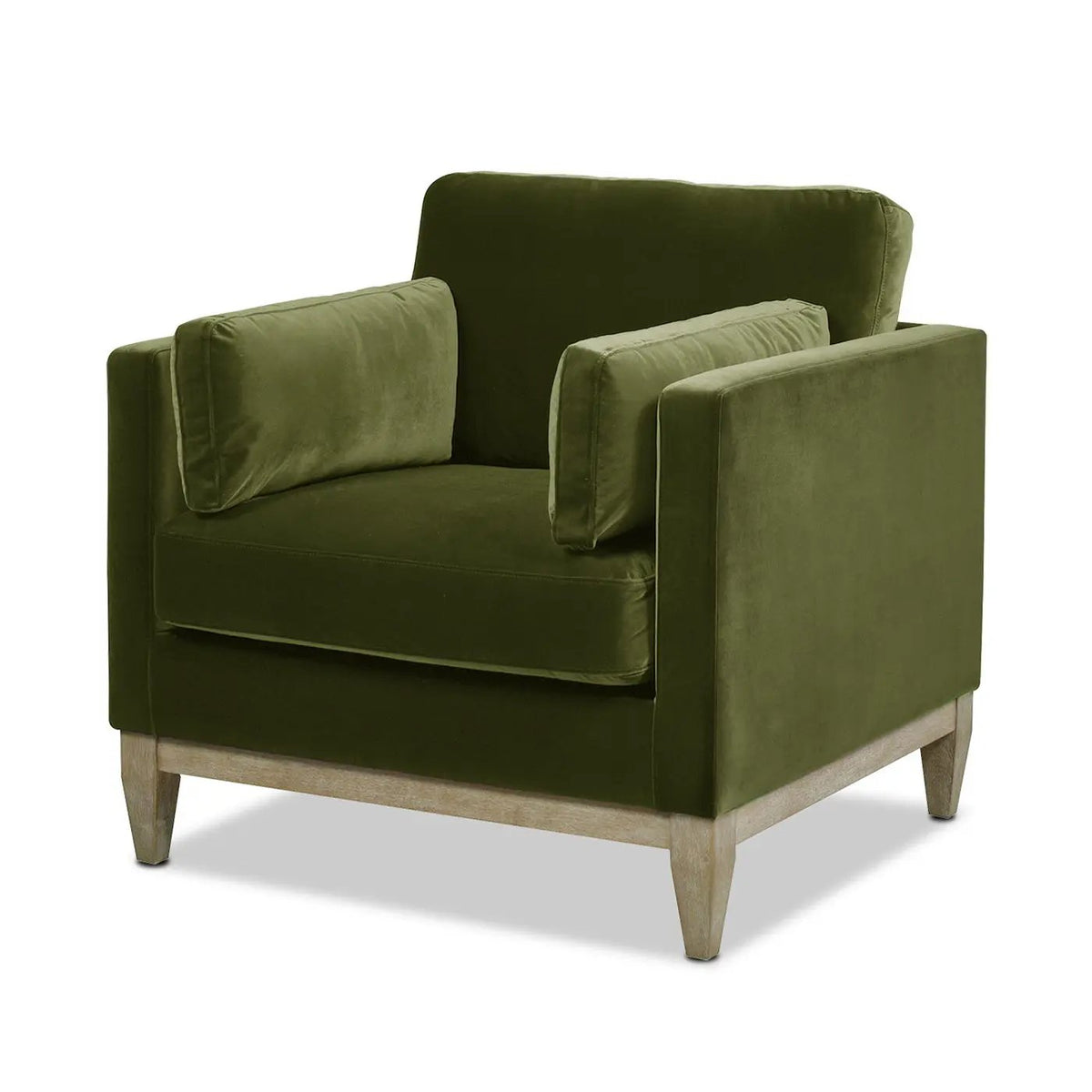 Knox Modern Farmhouse Arm Chair | Feather-Down Wrapped Cushions | Reversible Back And Arm Cushions | Durable Upholstery