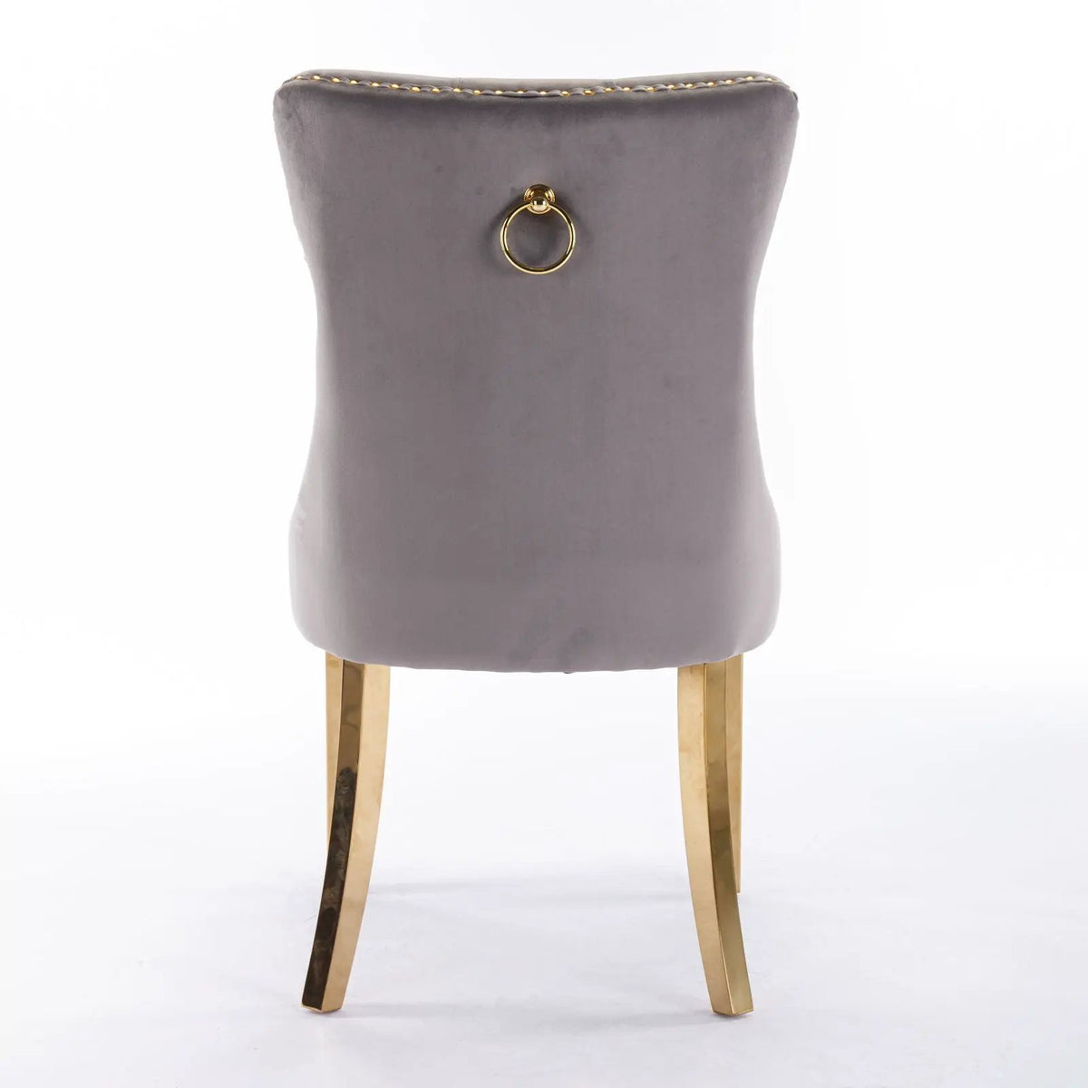 Dining Chair | Tufted Upholstery | Solid Wood Frame | Set Of 2