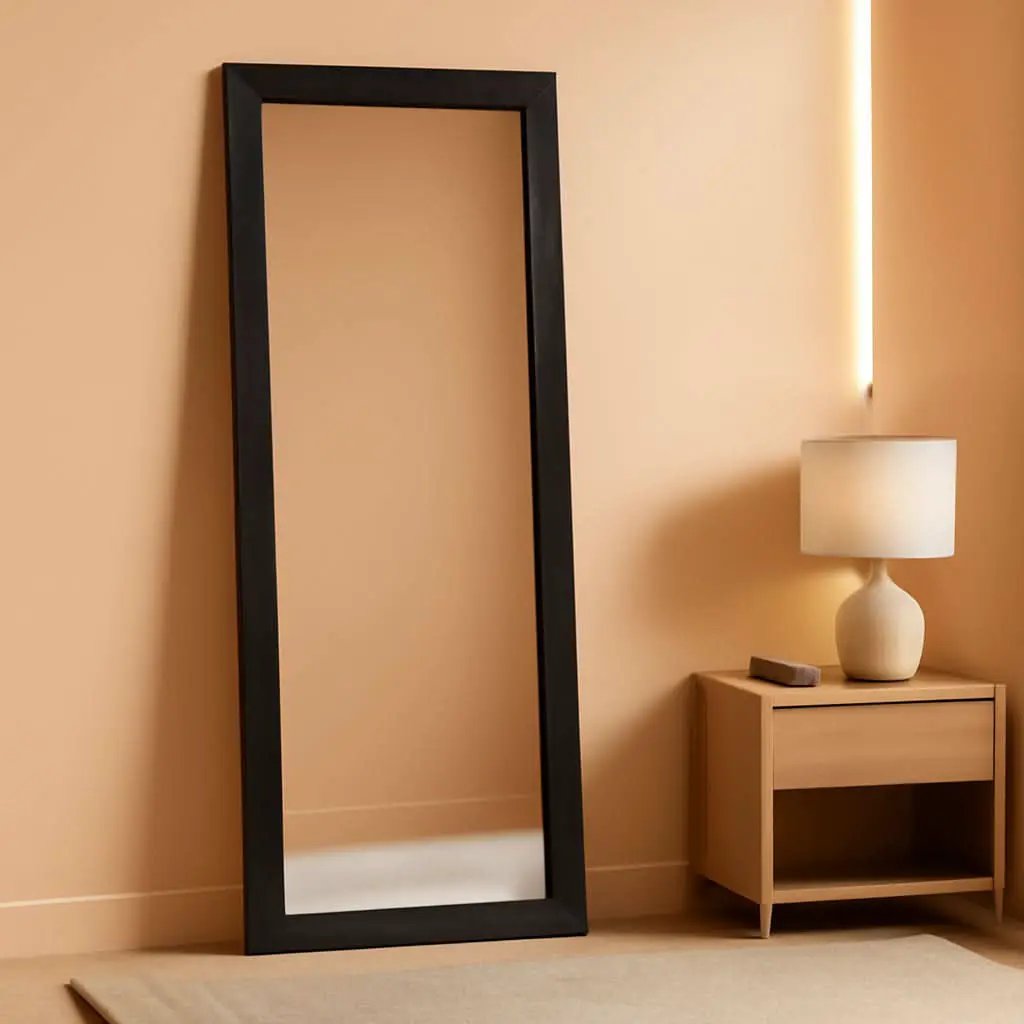 Full Length Mirror 65 By 24 Inch Black Home Decor Accent
