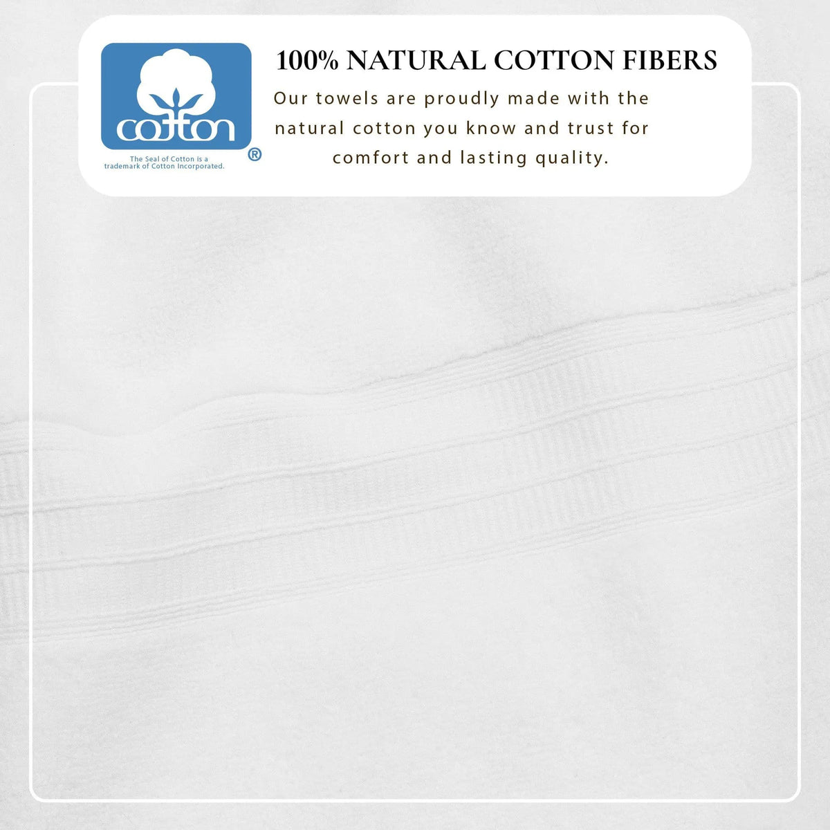 100% Cotton Premium Bath Towel Set - Chiara Collection from PriceLows™