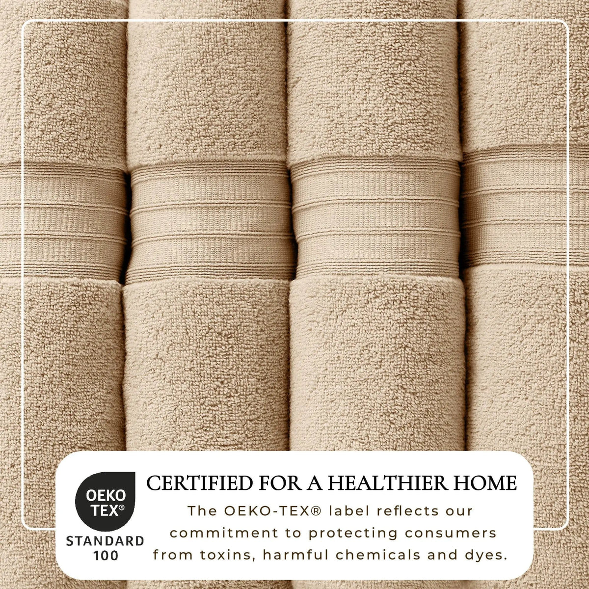 100% Cotton Premium Bath Towel Set - Chiara Collection from PriceLows™