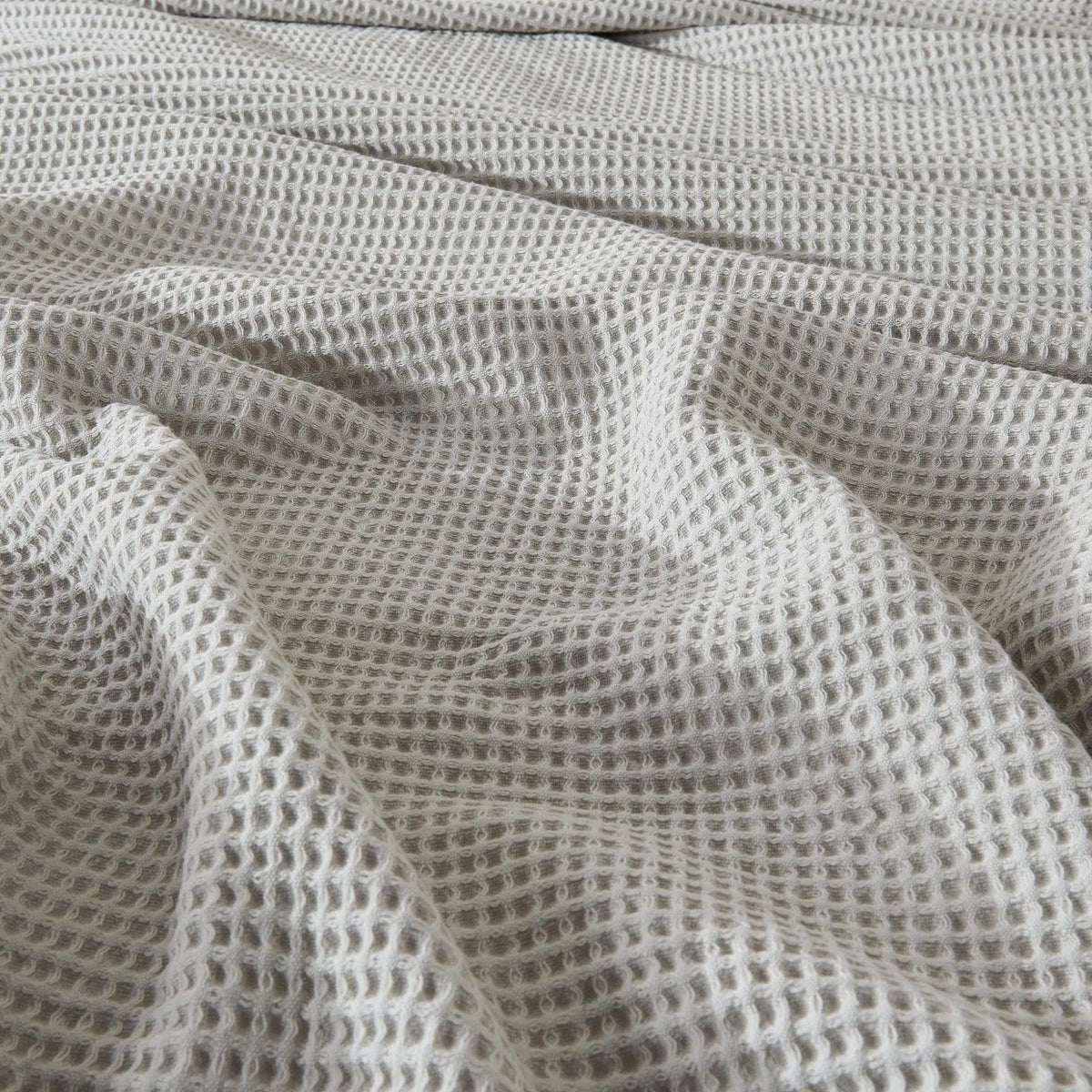 100% Cotton Waffle Weave Blanket - Mikala Collection