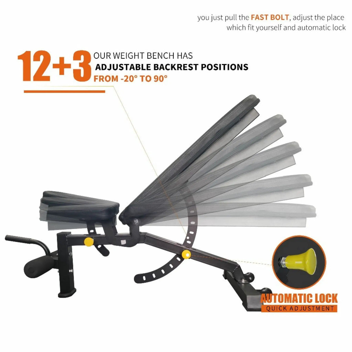 Power Squat Cage | 1000 Lb Capacity | Weight Bench Included | 19 Vertical Holes