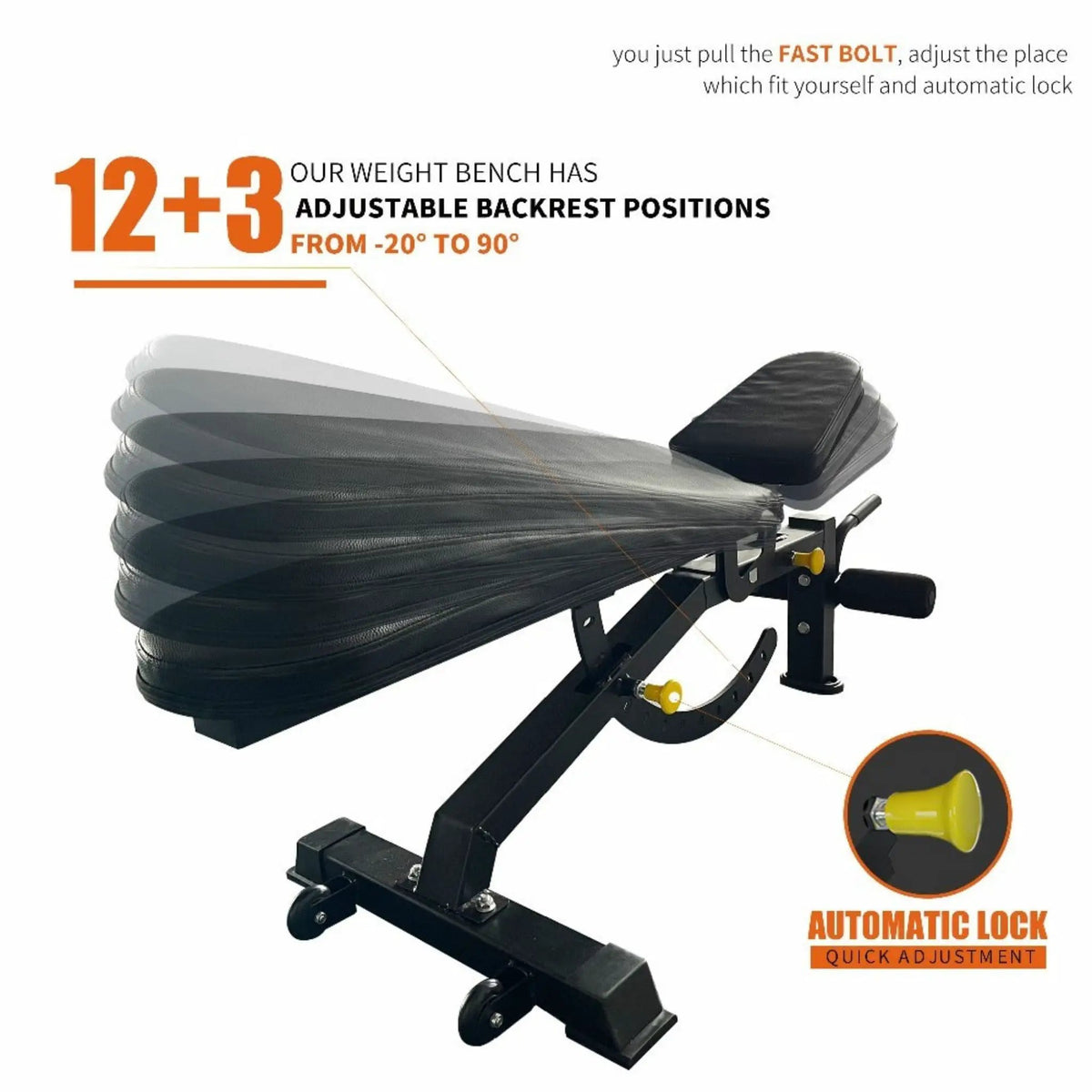 Power Squat Cage | 1000 Lb Capacity | Weight Bench Included | 19 Vertical Holes
