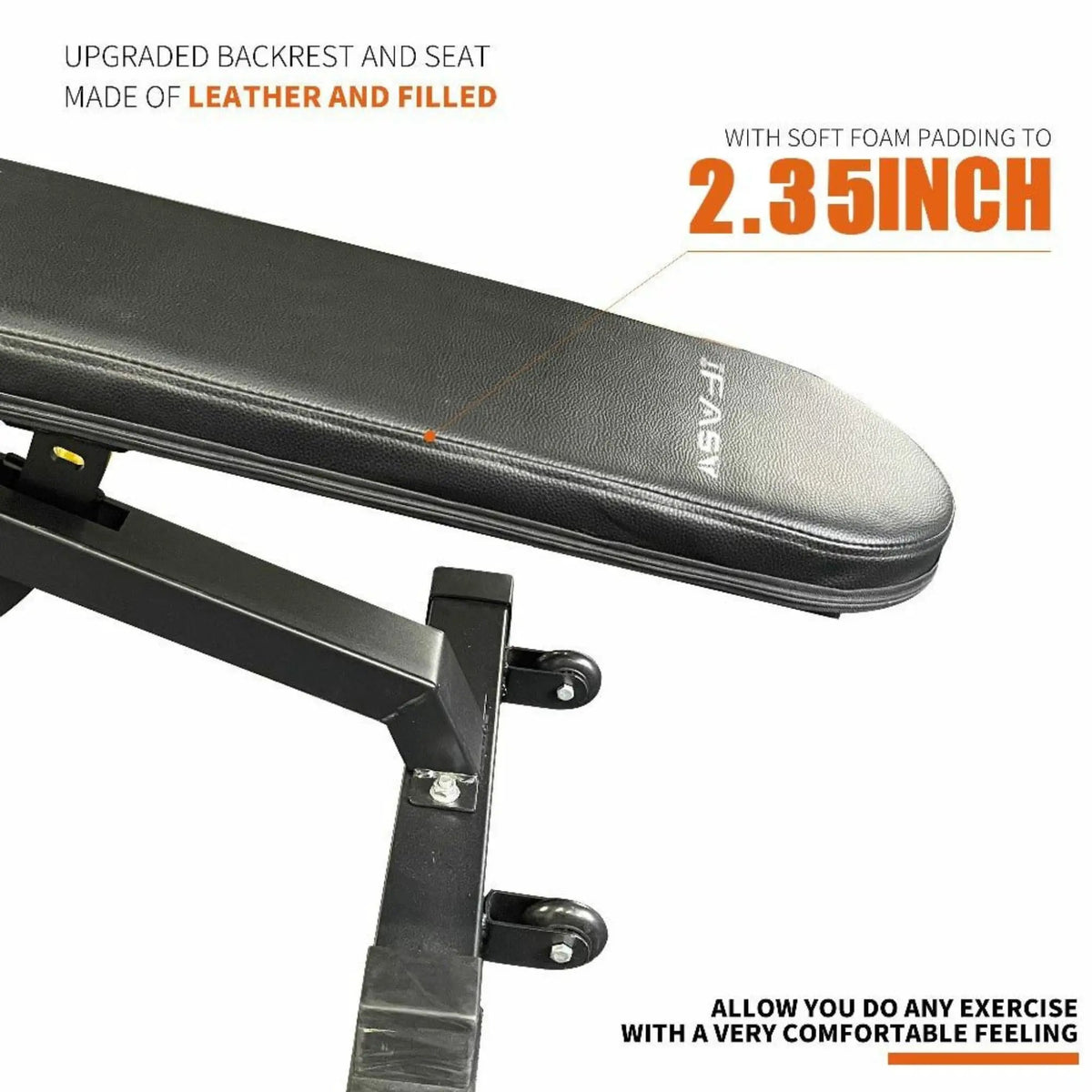 Power Squat Cage | 1000 Lb Capacity | Weight Bench Included | 19 Vertical Holes