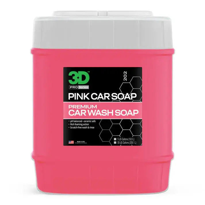 3D PINK CAR SOAP 5 GALLON from PriceLows™