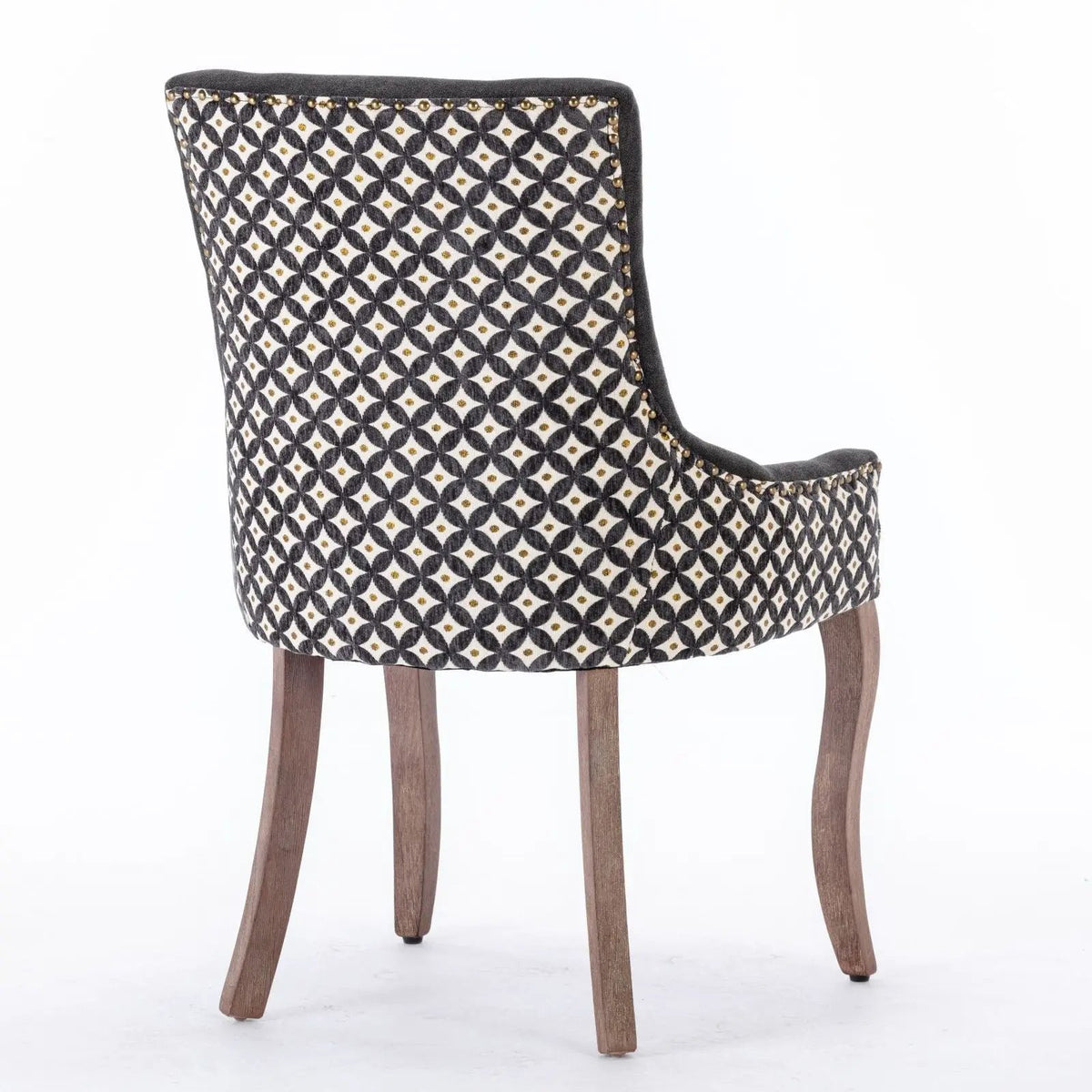 Ultra Side Dining Chairs | Set Of 2 | Luxurious Fabric | Mid-Century Modern Look