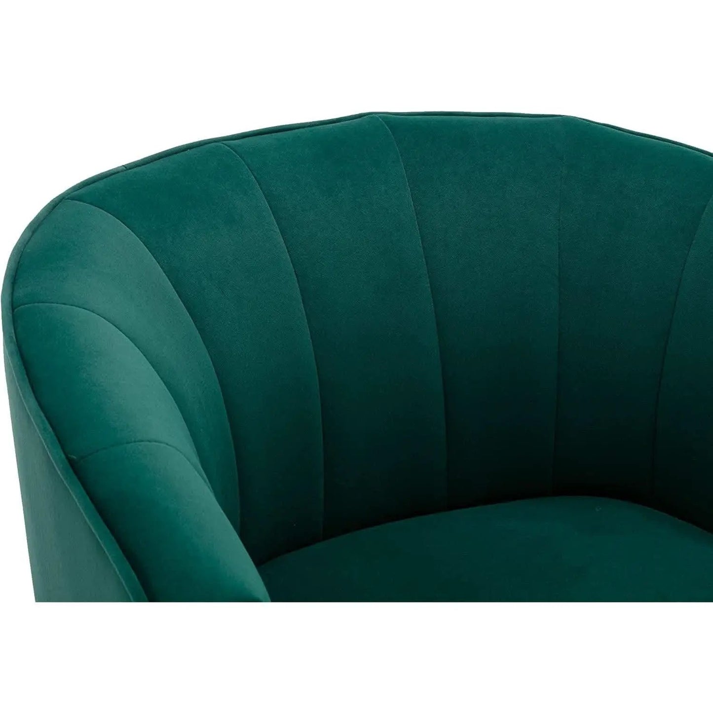 Green Velvet Accent Chair With Gold Legs For Living Room Furniture from PriceLows™