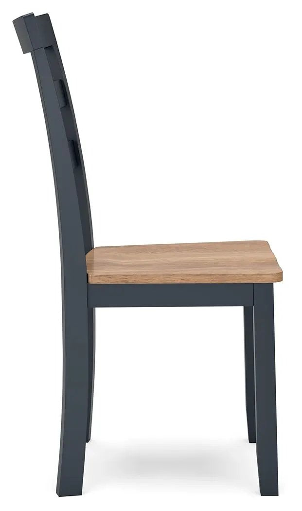 Gesthaven Dining Room Side Chairs | Set Of 2 | Casual Relaxed Style | Natural Wood Tone