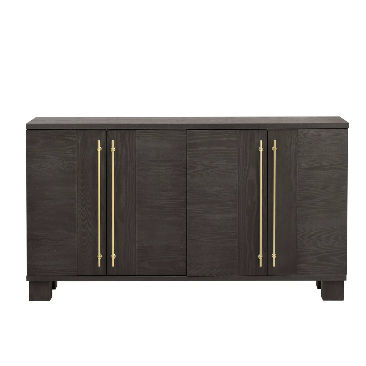Sideboard | 3 Adjustable Shelves | Wood Grain Finish