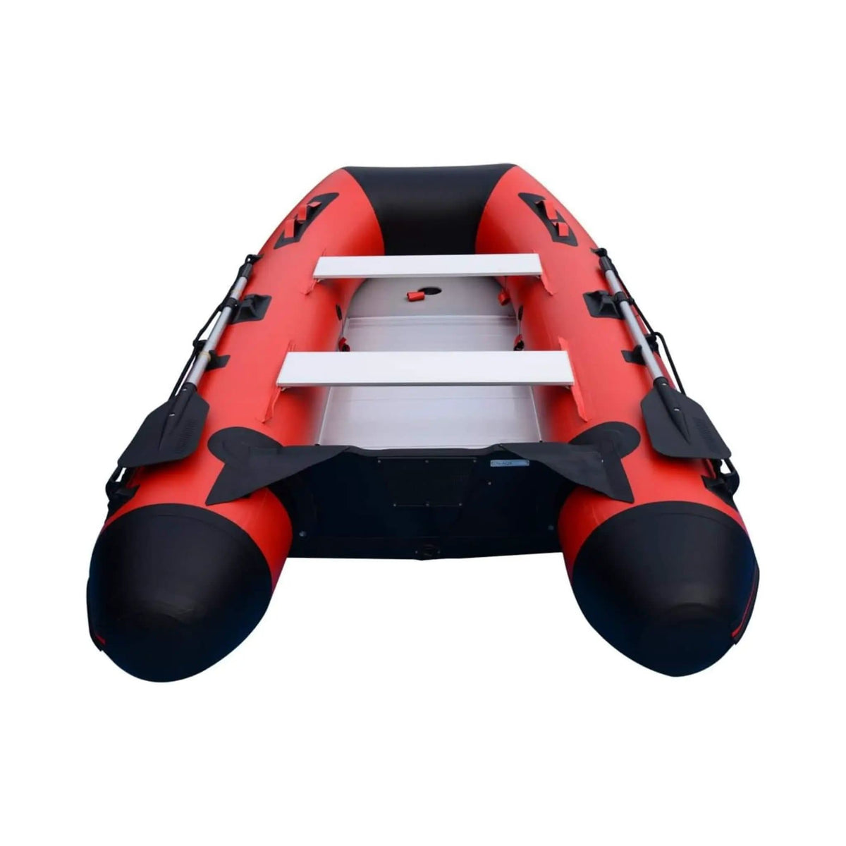 10FT Inflatable 4-Person Rafting Fishing Dinghy Tender Pontoon Boat | 4-Person | 10 ft | Inflatable Boat