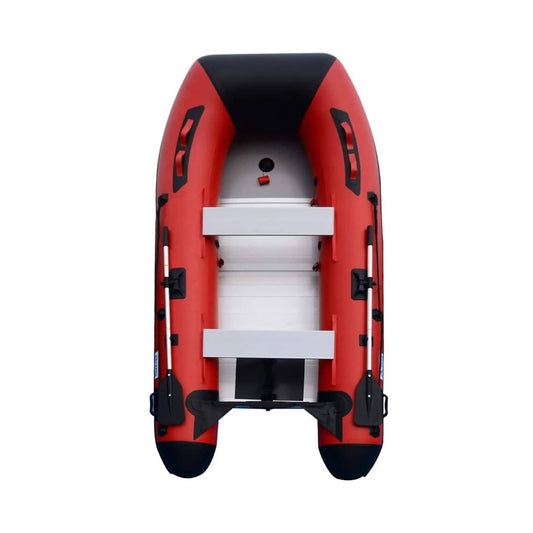 10FT Inflatable 4-Person Rafting Fishing Dinghy Tender Pontoon Boat | 4-Person | 10 ft | Inflatable Boat