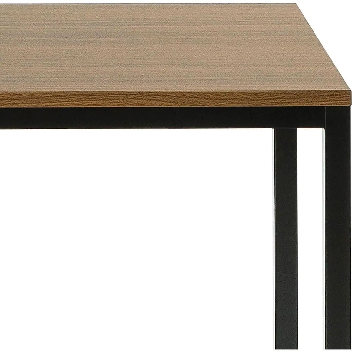 Black Frame Office Desk With Easy Assembly And Sturdy Build from PriceLows™
