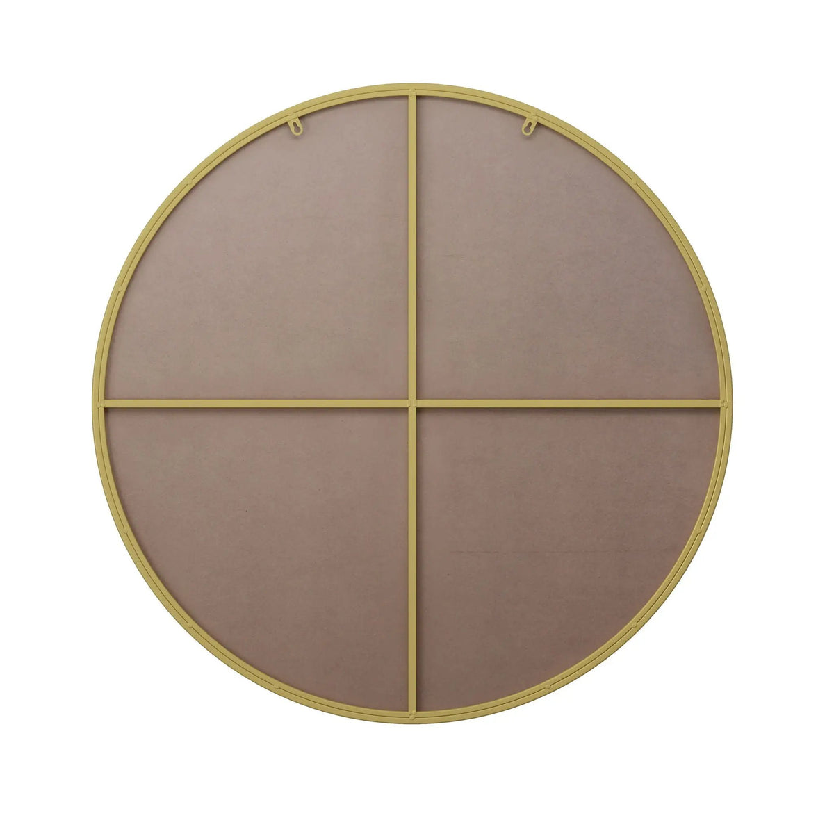 Round Wall Mirror | Metal Framed Circular Design | 48 Inch Diameter | Vanity And Dressing Use