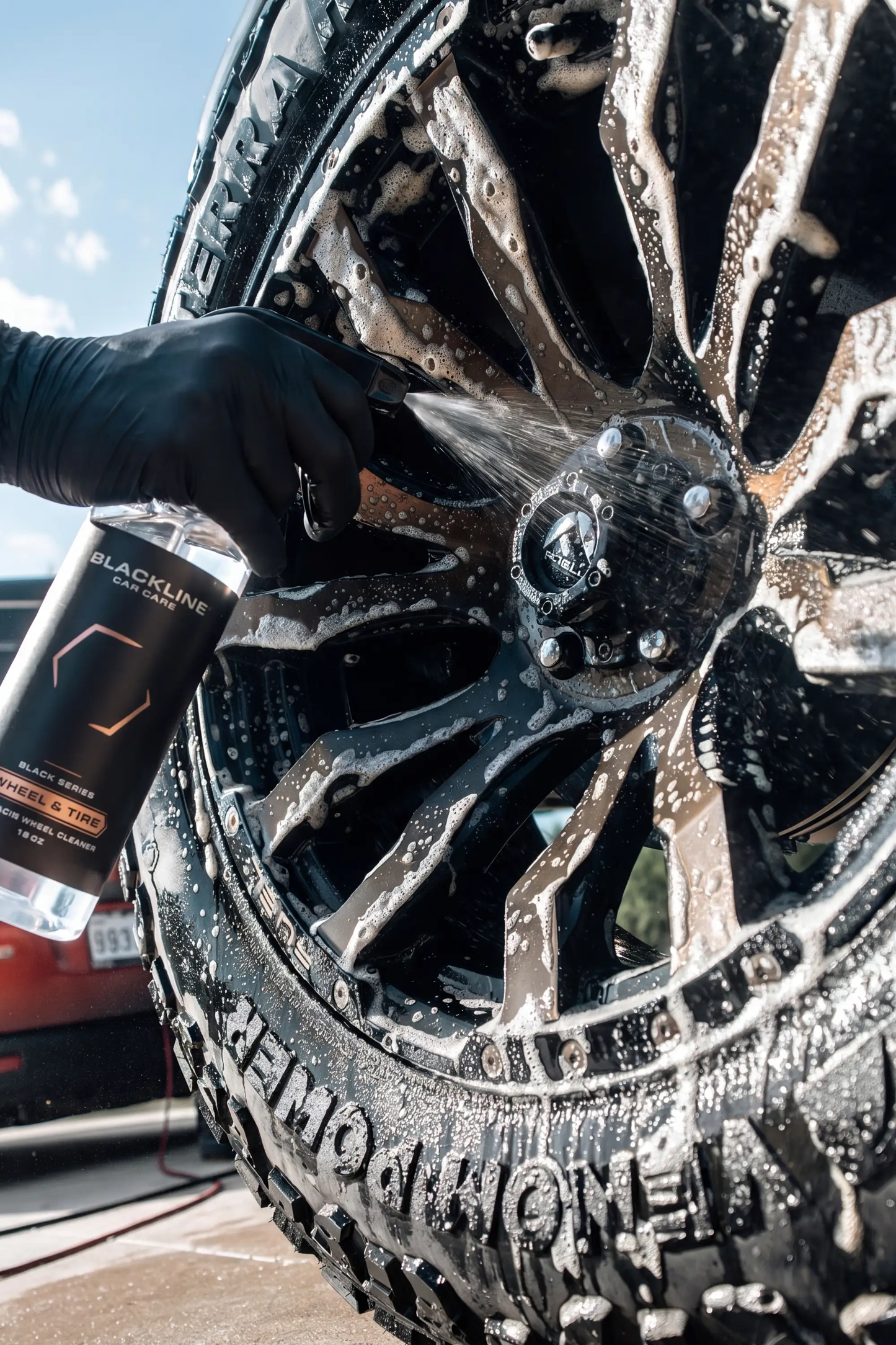 BLACKLINE® WHEEL N' TIRE CLEANER from PriceLows™