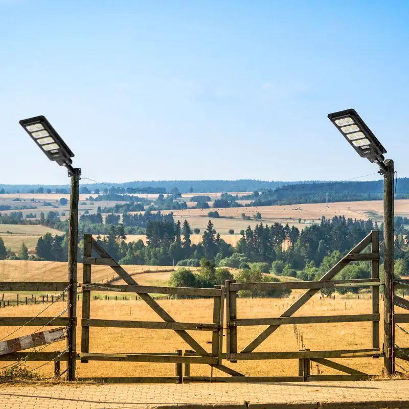 LED Solar Street Lights | 200W | 25000 Lumens | 4 Pack