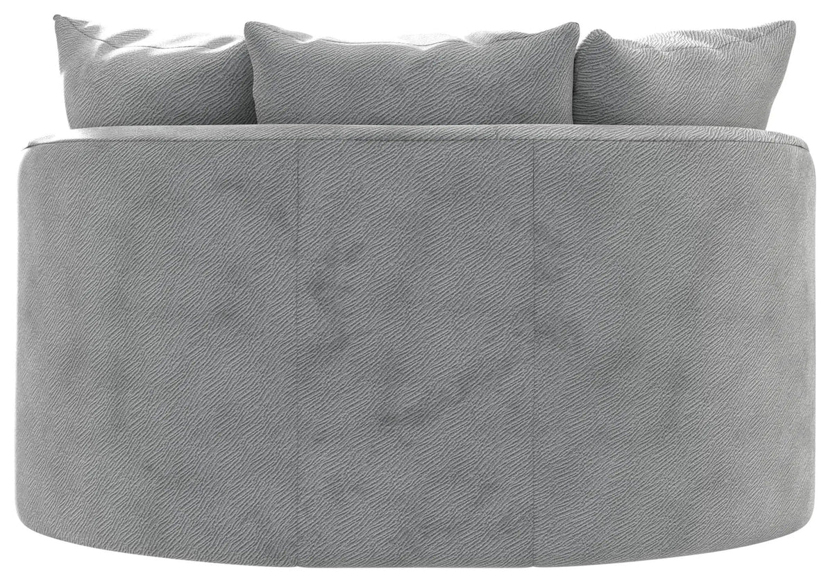 Matty Round Accent Cuddle Chaise | 3 Pieces | Living Room Furniture | Living Room