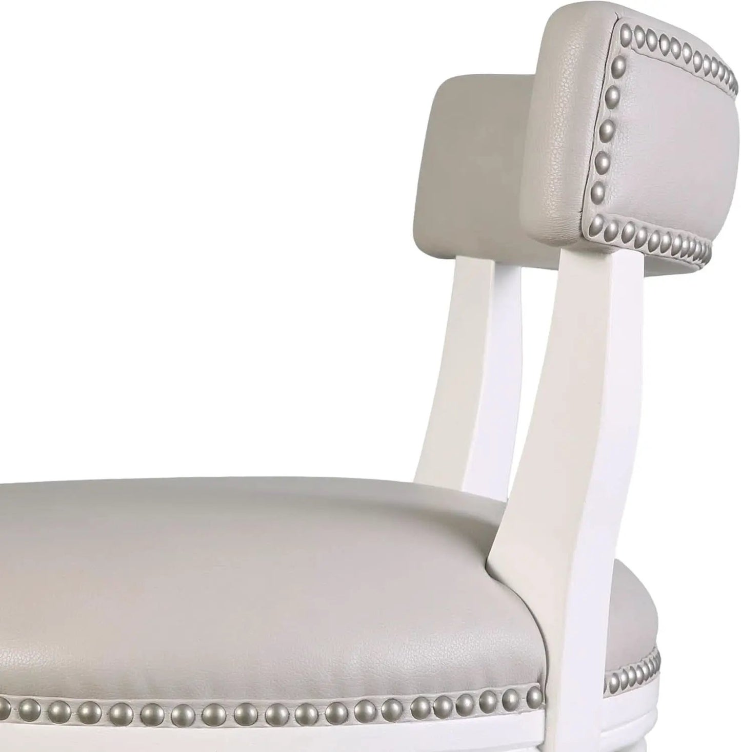 Stylish 31 Inch Bar Stool with Swivel Gray Seat from PriceLows™