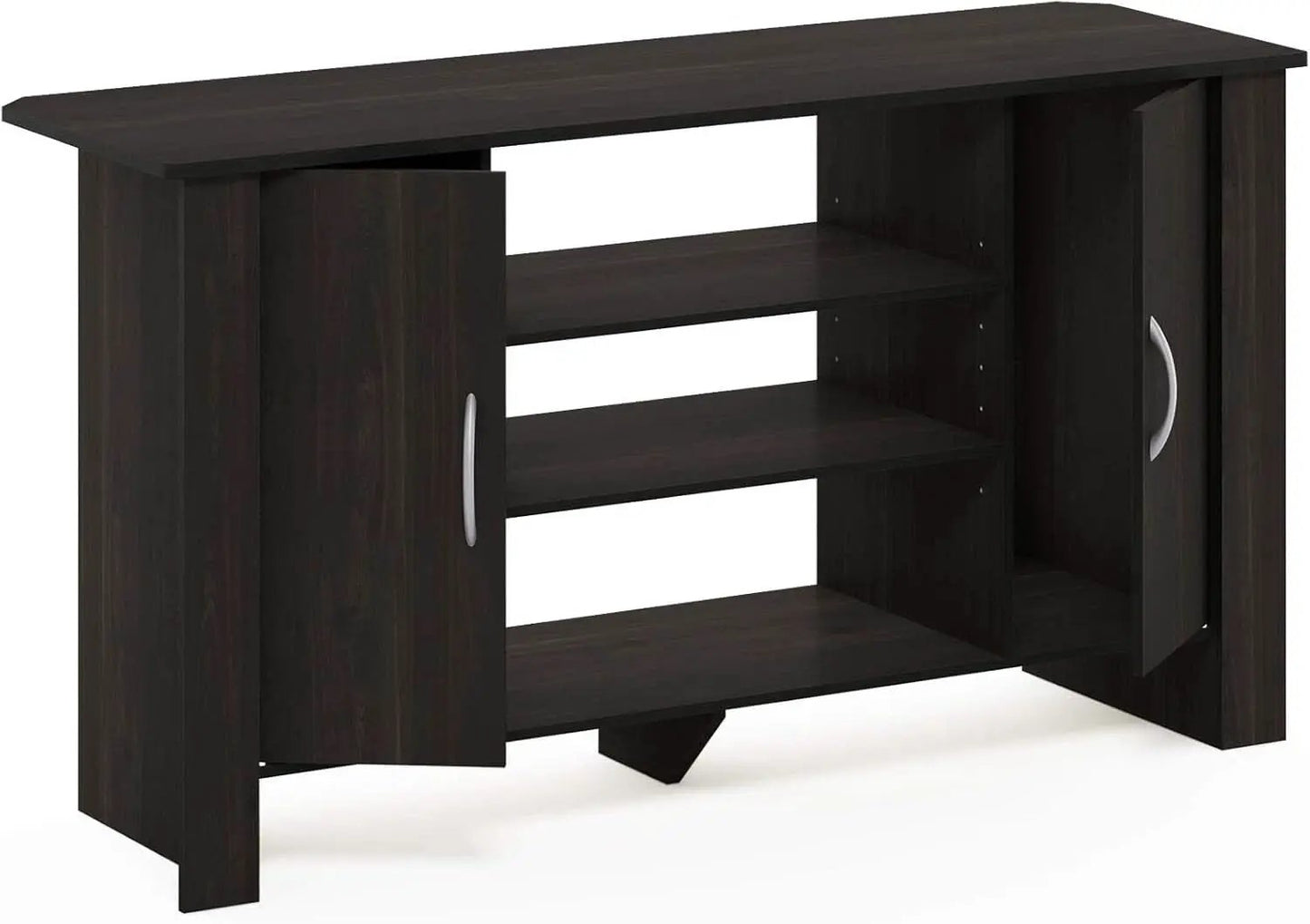 Econ Espresso TV Stand With Concealed Storage And Shelves from PriceLows™