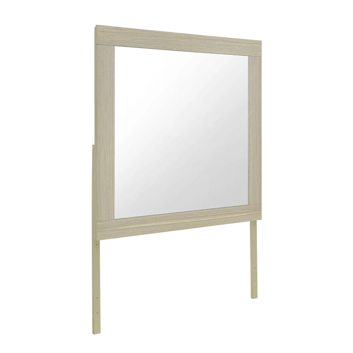 Elsa Mirror With Sleek Frame | 2 Pieces | Solid Wood | Home