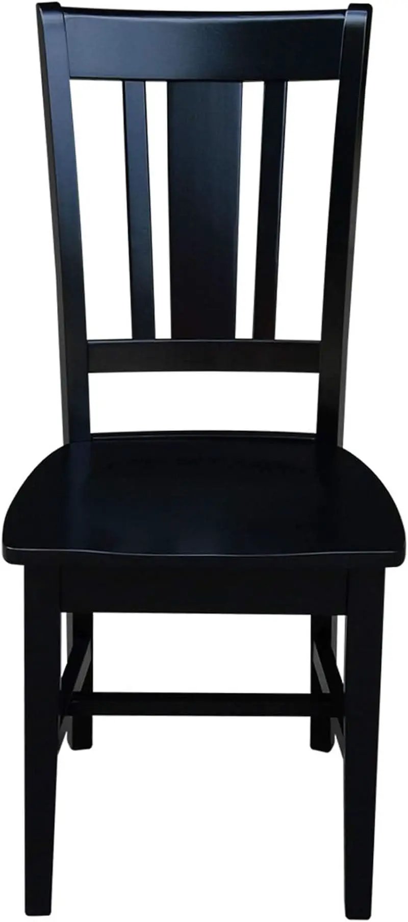 San Remo Splatback Dining Chairs Set Of Two, Black from PriceLows™