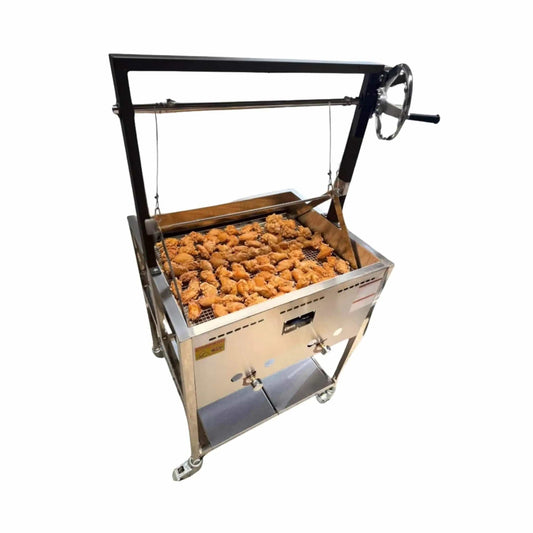 12-Gallon Commercial Outdoor Propane Deep Fryer With Cart | Outdoor Living Use | Everyday Use | Outdoor Living