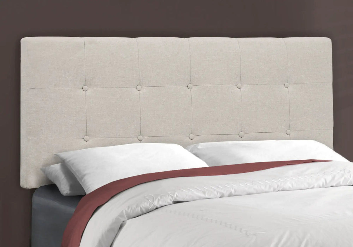 Upholstered Platform Bed Frame | Transitional Style | Frame Only | Thick Foam Padding