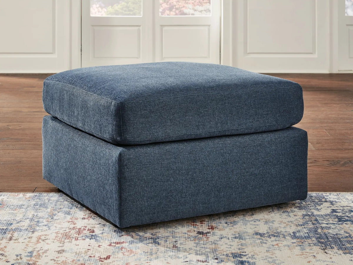 Modmax Oversized Ottoman | 32 Inch Square | Contemporary Style | Low-Maintenance Lounging