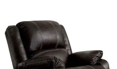 Zuriel Recliner Sofa | Synthetic Upholstery | Smooth Reclining Mechanism | Tight Back Support