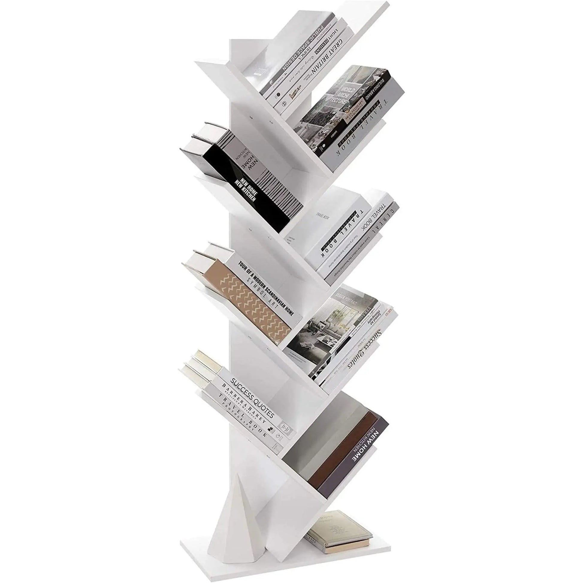 Tree Branch Bookshelf 8 Tier For Small Spaces Home Office from PriceLows™