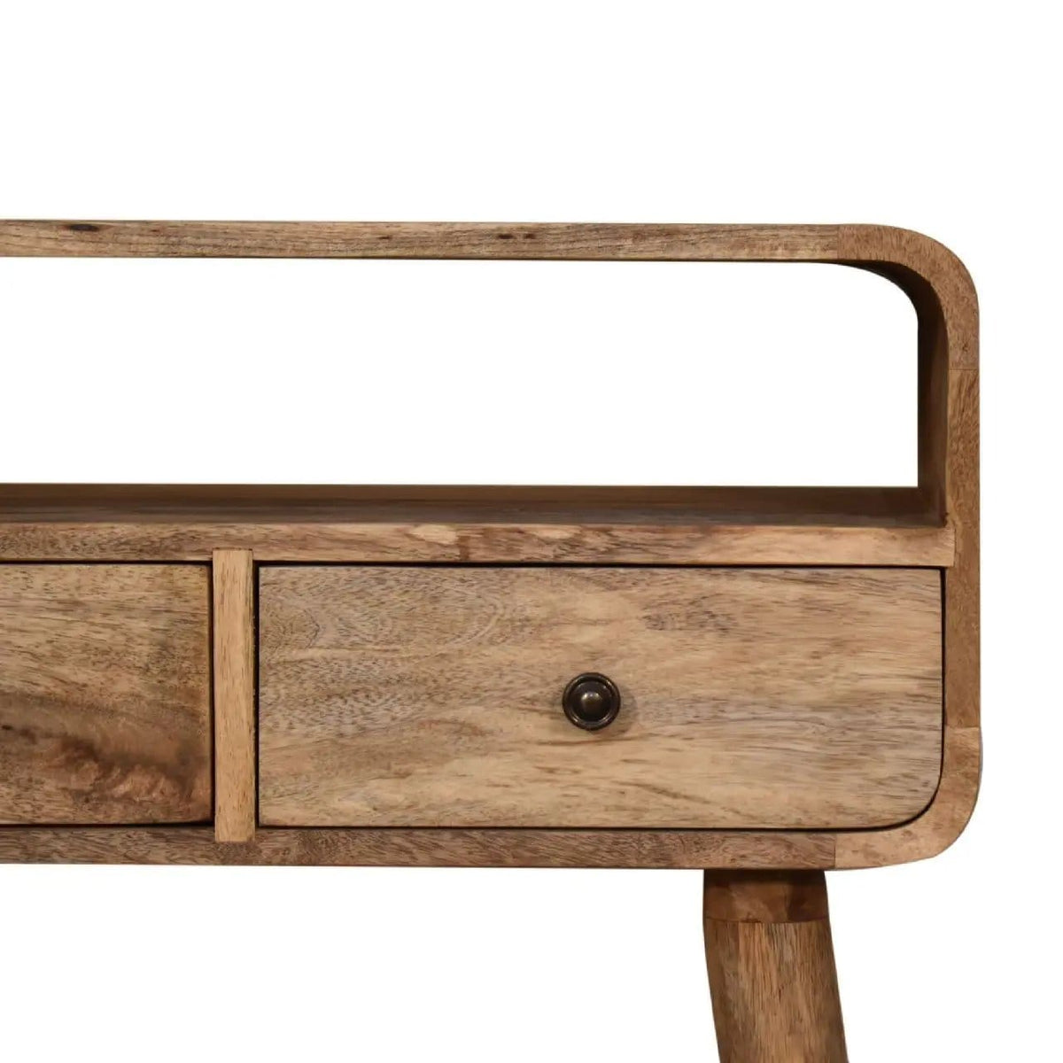 Curved Chestnut Console Table | 3 Pieces | Mango Wood | Living Room