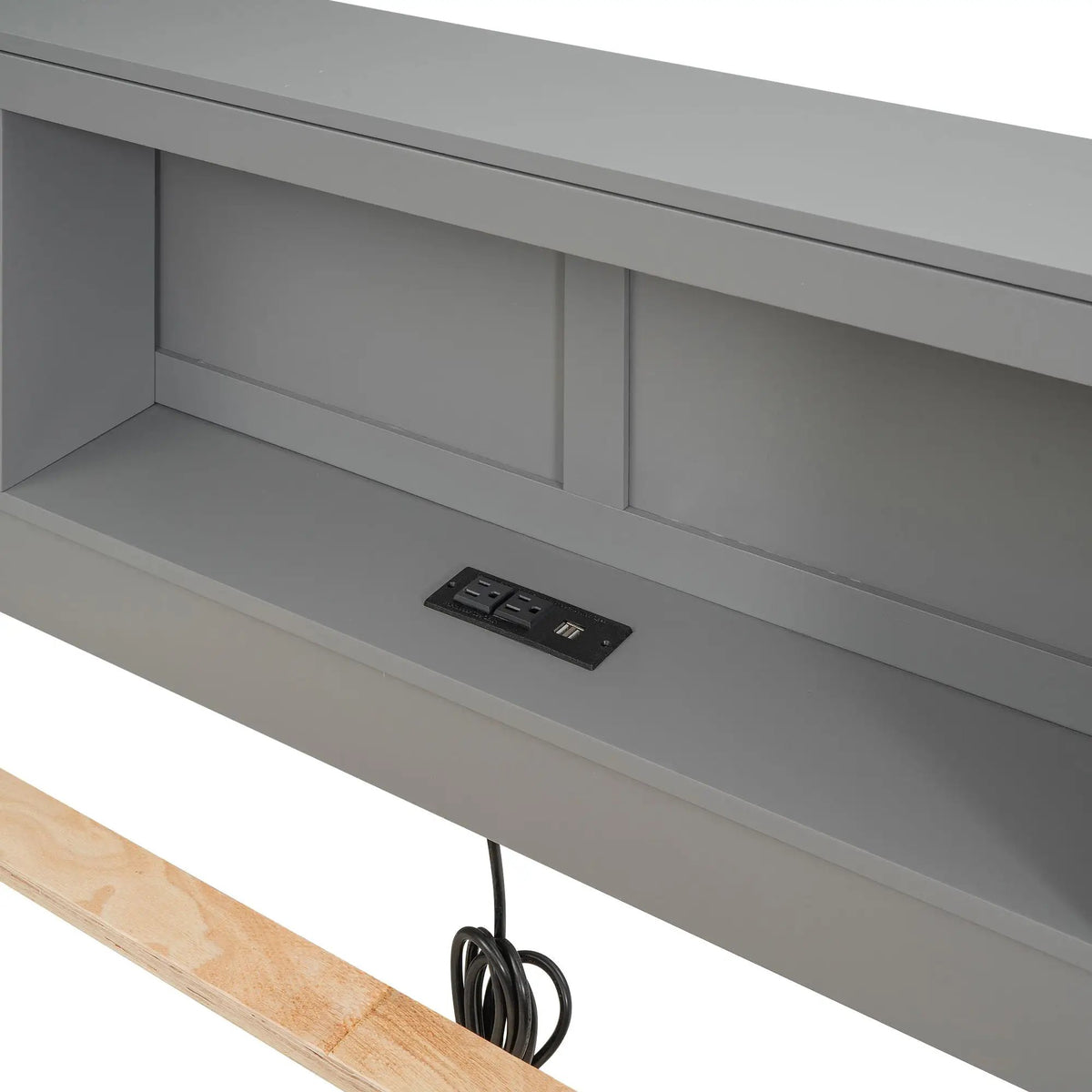 Platform Bed | Storage Headboard | USB Ports | Twin Trundle