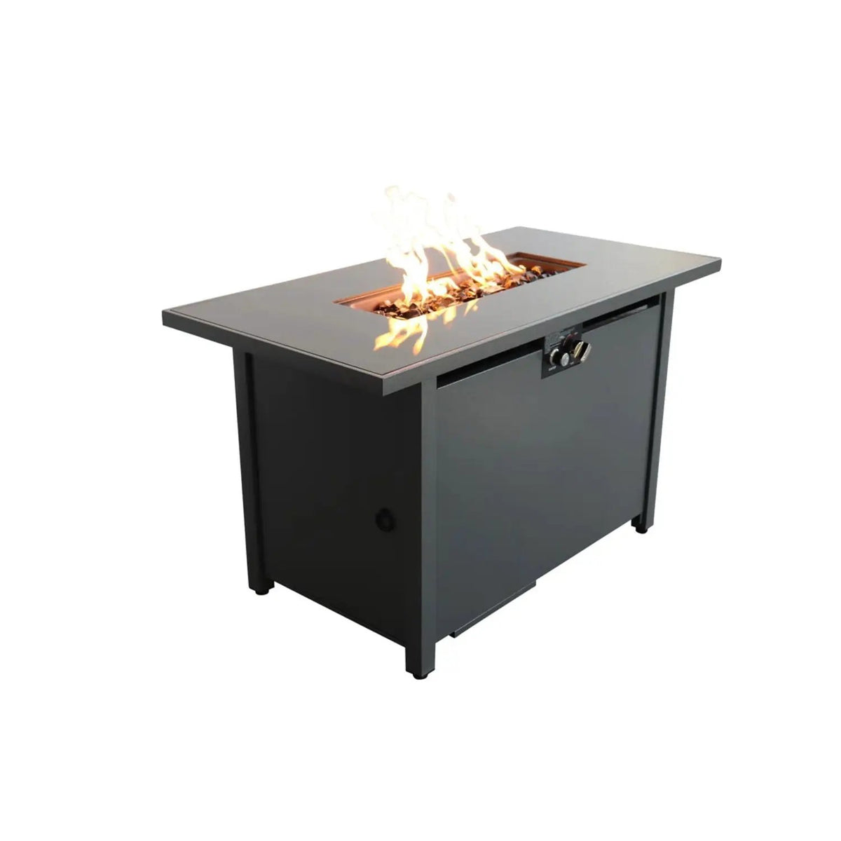 Rectangular Fire Pit | Heavy Steel Frame | Wood Burning