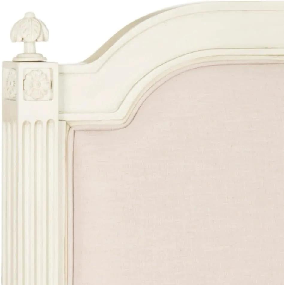 Tufted Linen Rustic Beige Headboard for Twin Beds from PriceLows™